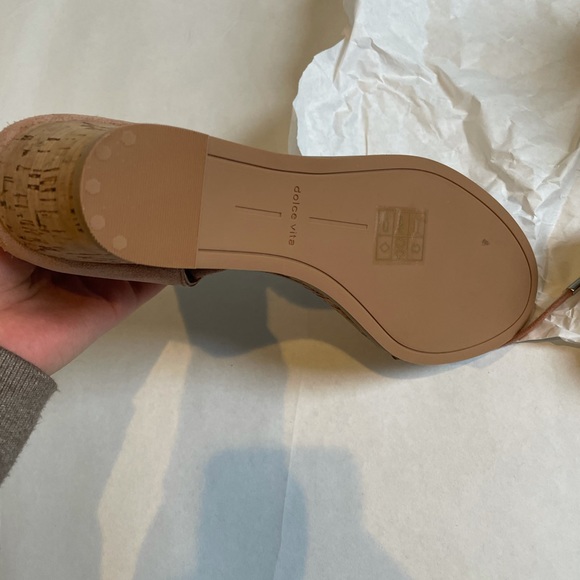 NEW DOLCE VITA COGNAC WEDGE - Picture 7 of 8